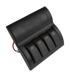 Панель бортового питания 4 переключателя, предохранители (AES1214314)